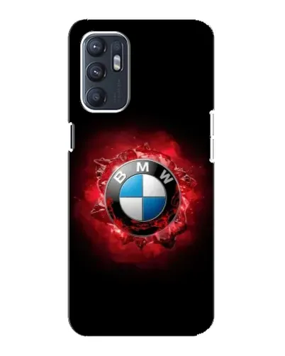 Чехол для ZTE Blade A31 Plus с картинкой «Логотип BMW — вспышка»