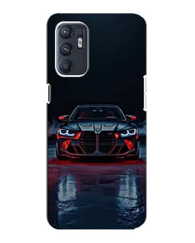 Чехол для ZTE Blade A31 Plus с картинкой «BMW на мокрой дороге»