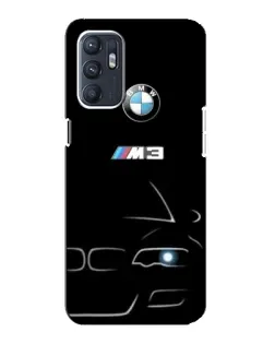Чехол для ZTE Blade A31 Plus с картинкой «Минималистичный принт BMW M3»