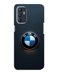 Чехол для ZTE Blade A31 Plus с картинкой «Логотип BMW — минимализм»