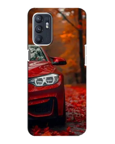 Чехол для ZTE Blade A31 Plus с картинкой «Осенняя BMW M4»