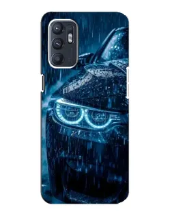 Чехол для ZTE Blade A31 Plus с картинкой «BMW под дождем»