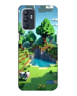 Чохол для ZTE Blade A31 Plus з картинкою «Minecraft літній день»