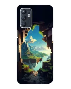 Чохол для ZTE Blade A31 Plus з картинкою «Вид з печери»