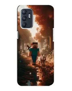 Чохол для ZTE Blade A31 Plus з картинкою «Стів у лісі»