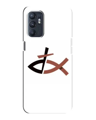 Чехол для ZTE Blade A31 Plus с картинкой «Рыба и крест» Чехол для ZTE Blade A31 Plus с картинкой «Рыба и крест»