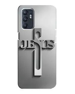 Чехол для ZTE Blade A31 Plus с картинкой «Металлический крест Jesus» Чехол для ZTE Blade A31 Plus с картинкой «Металлический крест Jesus»