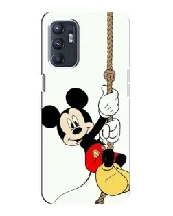 Чехол для ZTE Blade A31 Plus с картинкой «Mickey на канате»