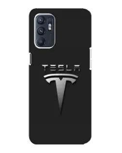 Чехол для ZTE Blade A31 Plus с картинкой «Стальной логотип Tesla» Чехол для ZTE Blade A31 Plus с картинкой «Стальной логотип Tesla»