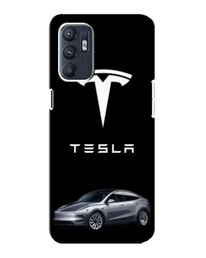 Чехол для ZTE Blade A31 Plus с картинкой «Tesla Model Y»