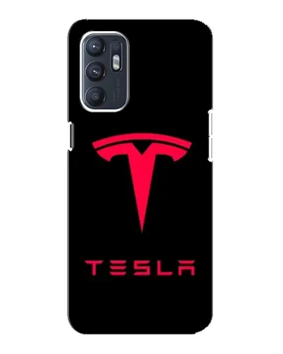 Чехол для ZTE Blade A31 Plus с картинкой «Tesla Red Logo»