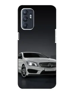 Чехол для ZTE Blade A31 Plus с картинкой «Mercedes AMG GT Silver»