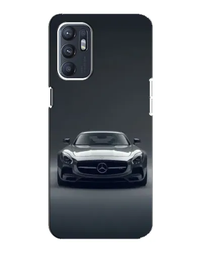 Чехол для ZTE Blade A31 Plus с картинкой «Mercedes на черном»