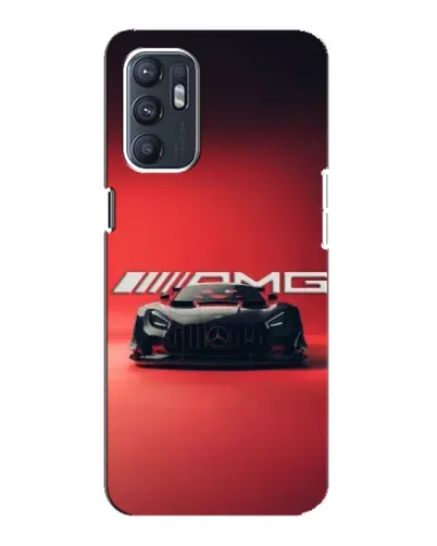 Чехол для ZTE Blade A31 Plus с картинкой «Mercedes AMG — красная линия»