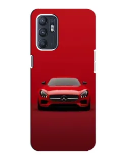 Чехол для ZTE Blade A31 Plus с картинкой «Красный Mercedes AMG»