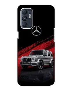 Чехол для ZTE Blade A31 Plus с картинкой «Mercedes G-Class красный»