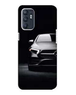 Чехол для ZTE Blade A31 Plus с картинкой «Свет фар Mercedes»