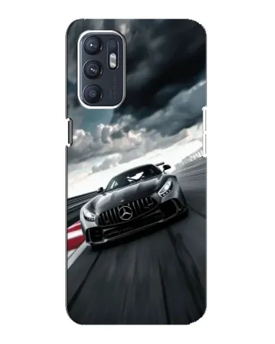 Чехол для ZTE Blade A31 Plus с картинкой «Гоночный Mercedes AMG»