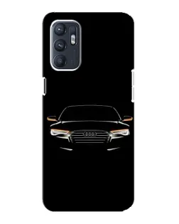 Чехол для ZTE Blade A31 Plus с картинкой «Audi — ночной контур» Чехол для ZTE Blade A31 Plus с картинкой «Audi — ночной контур»
