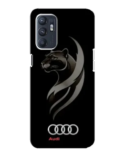 Чехол для ZTE Blade A31 Plus с картинкой «Графика — пантера и Audi»