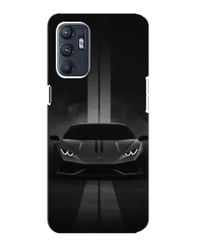 Чехол для ZTE Blade A31 Plus с картинкой «Lamborghini симметрия дорог»