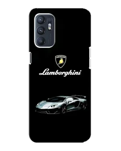 Чехол для ZTE Blade A31 Plus с картинкой «Логотип Lamborghini классика»