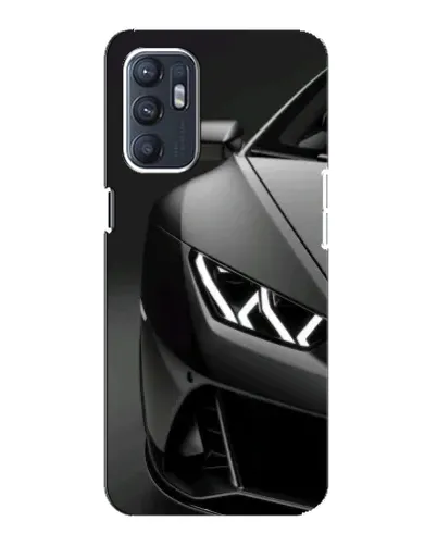 Чехол для ZTE Blade A31 Plus с картинкой «Lamborghini фары детализация»