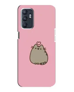 Чохол для ZTE Blade A31 Plus з картинкою «Pusheen серце»