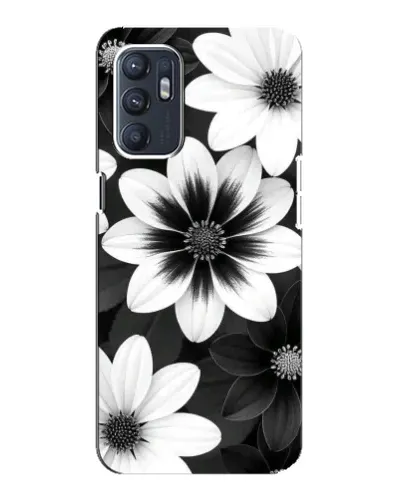 Чехол для ZTE Blade A31 Plus с картинкой «Монохромные астры» Чехол для ZTE Blade A31 Plus с картинкой «Монохромные астры»