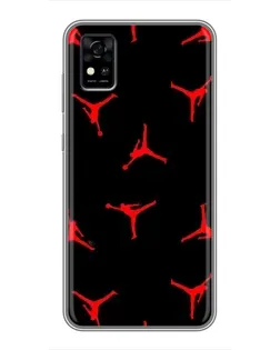 Чехол для ZTE Blade A31 с картинкой «Jordan Red Pattern» Чехол для ZTE Blade A31 с картинкой «Jordan Red Pattern»
