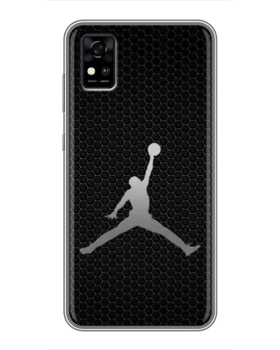 Чехол для ZTE Blade A31 с картинкой «Jordan Dark Carbon» Чехол для ZTE Blade A31 с картинкой «Jordan Dark Carbon»