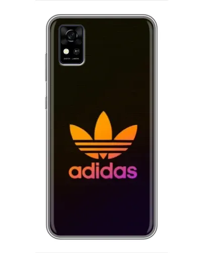 Чехол для ZTE Blade A31 с картинкой «Градиент Adidas»