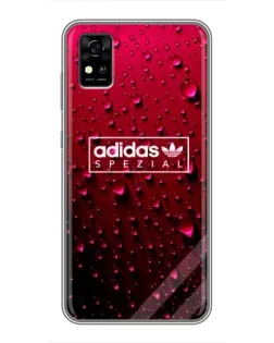 Чехол для ZTE Blade A31 с картинкой «Adidas Gold Marble»
