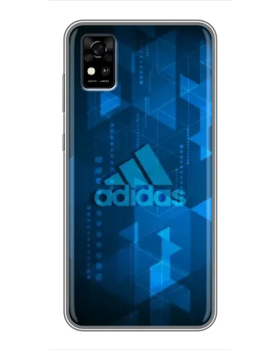 Чехол для ZTE Blade A31 с картинкой «Adidas Sport Art»