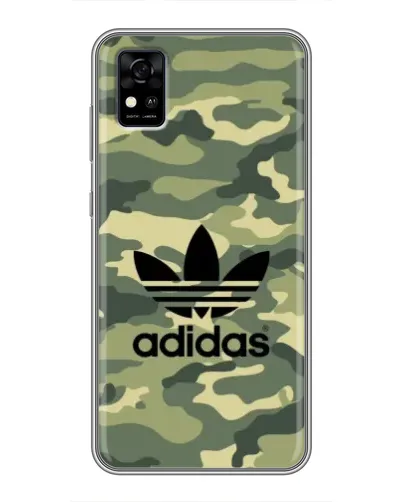 Чехол для ZTE Blade A31 с картинкой «Милитари стиль Adidas»