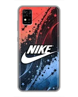 Чохол для ZTE Blade A31 з картинкою «Градієнтний принт Найк»
