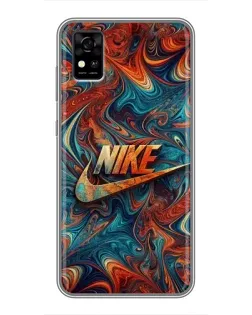 Чохол для ZTE Blade A31 з картинкою «Nike в абстракції»