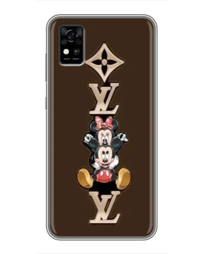 Чехол для ZTE Blade A31 с картинкой «LV и Микки Маус»