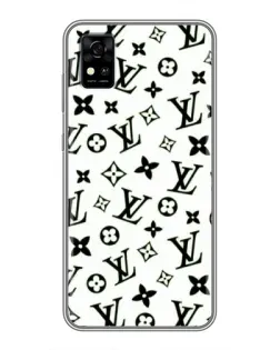 Чехол для ZTE Blade A31 с картинкой «Монохромный хаос LV»
