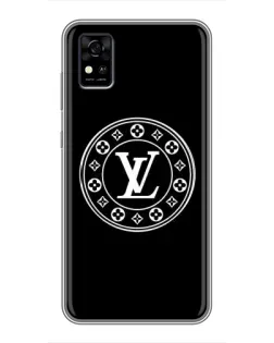 Чехол для ZTE Blade A31 с картинкой «LV — печать стиля»