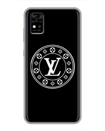 Чехол для ZTE Blade A31 с картинкой «LV — печать стиля»