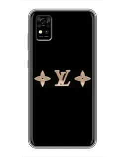 Чехол для ZTE Blade A31 с картинкой «Louis Vuitton — минимализм»