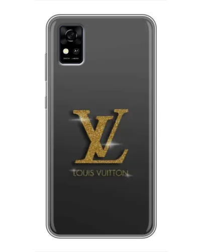 Чехол для ZTE Blade A31 с картинкой «Градиент Louis Vuitton»