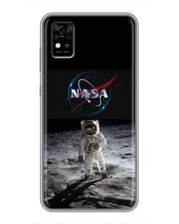 Чехол для ZTE Blade A31 с картинкой «Астронавт на Луне» Чехол для ZTE Blade A31 с картинкой «Астронавт на Луне»