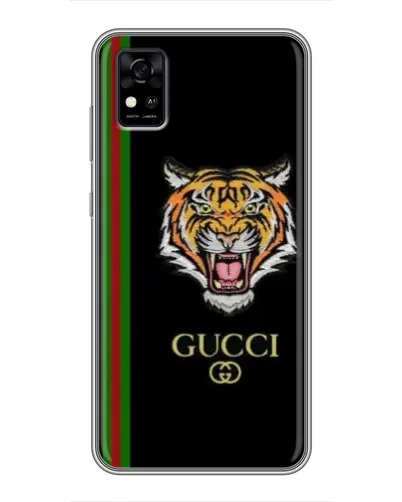 Чехол для ZTE Blade A31 с картинкой «Тигр Gucci»