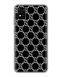 Чехол для ZTE Blade A31 с картинкой «Gucci — сетчатый паттерн»