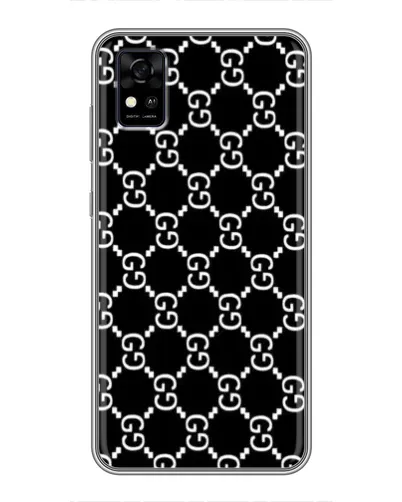 Чехол для ZTE Blade A31 с картинкой «Gucci — сетчатый паттерн»