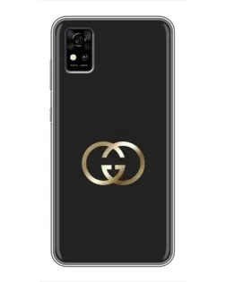 Чехол для ZTE Blade A31 с картинкой «Минимализм Gucci»