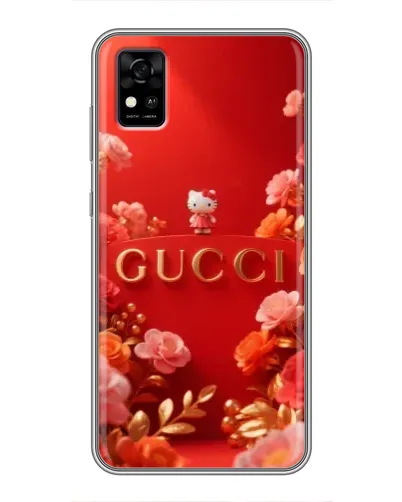 Чехол для ZTE Blade A31 с картинкой «Gucci — золотой сад»