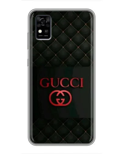 Чехол для ZTE Blade A31 с картинкой «Gucci — стеганый черный»